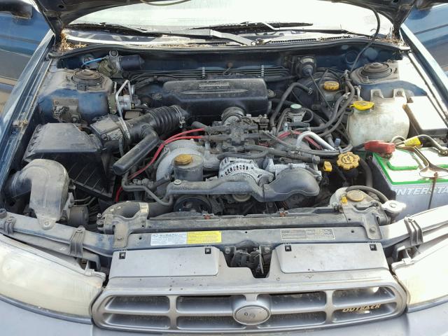 4S3BG6851W7629516 - 1998 SUBARU LEGACY 30T BLUE photo 7