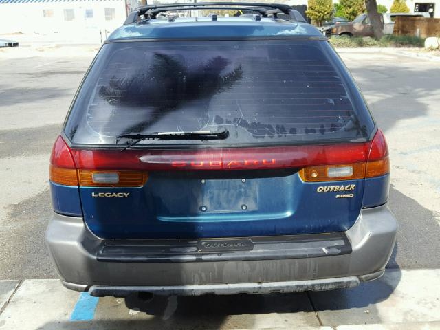 4S3BG6851W7629516 - 1998 SUBARU LEGACY 30T BLUE photo 9