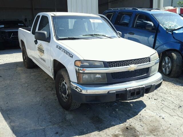 1GCCS196668243424 - 2006 CHEVROLET COLORADO WHITE photo 1