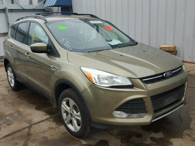 1FMCU9G94DUD70890 - 2013 FORD ESCAPE SE GREEN photo 1