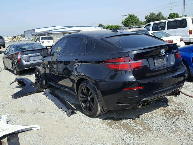 5YMGZ0C53ALK13575 - 2010 BMW X6 M BLACK photo 3