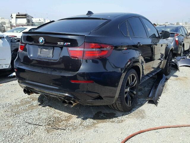 5YMGZ0C53ALK13575 - 2010 BMW X6 M BLACK photo 4