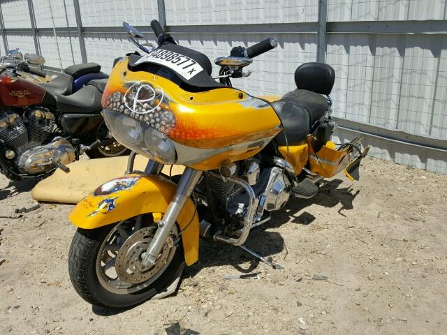 1HD1FSW145Y621750 - 2005 HARLEY-DAVIDSON FLTRI YELLOW photo 2