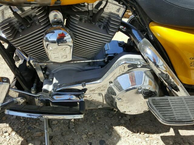 1HD1FSW145Y621750 - 2005 HARLEY-DAVIDSON FLTRI YELLOW photo 7