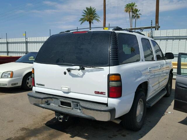 1GKEC13T44R278916 - 2004 GMC YUKON WHITE photo 4