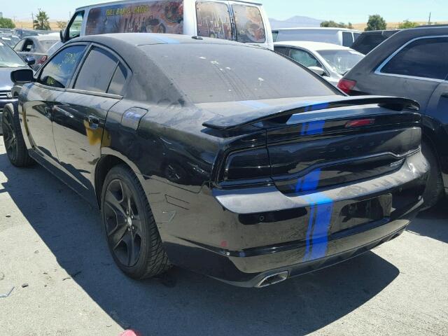 2B3CL5CT5BH616672 - 2011 DODGE CHARGER R/ BLACK photo 3