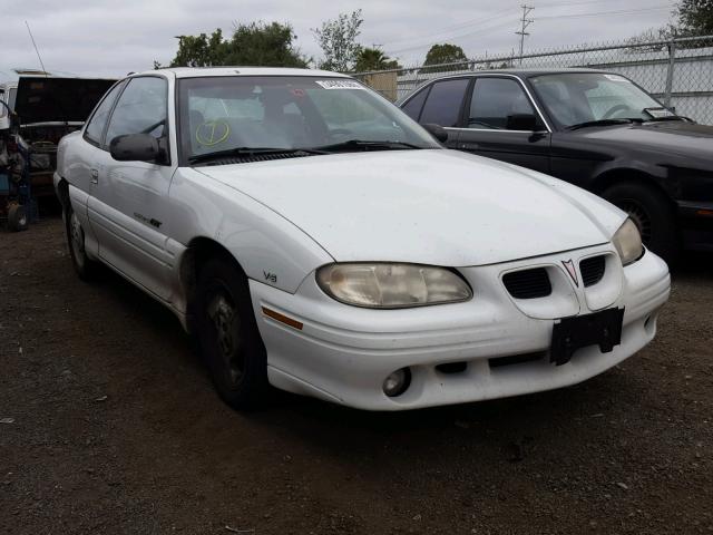 1G2NW12MXVC866163 - 1997 PONTIAC GRAND AM G WHITE photo 1