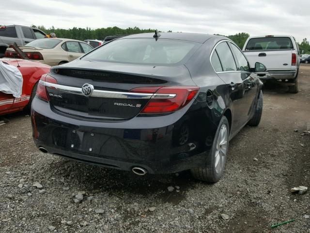 2G4GK5EX4E9304842 - 2014 BUICK REGAL BLACK photo 4