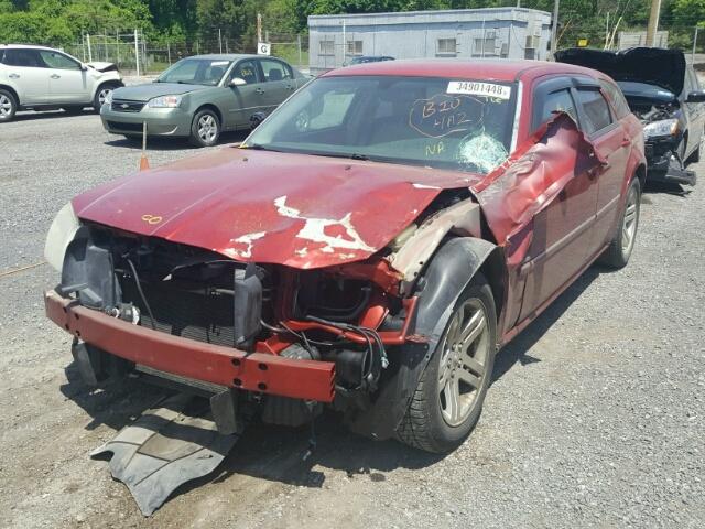 2D8GV58245H116468 - 2005 DODGE MAGNUM R/T BURGUNDY photo 2