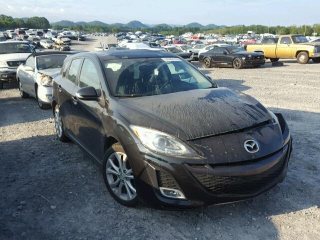 JM1BL1H57A1112585 - 2010 MAZDA 3 BLACK photo 1