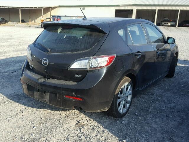 JM1BL1H57A1112585 - 2010 MAZDA 3 BLACK photo 4