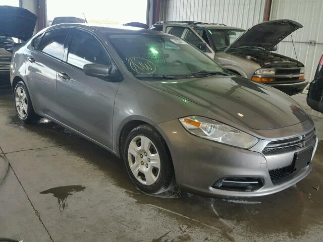 1C3CDFAH3DD215951 - 2013 DODGE DART SE GRAY photo 1