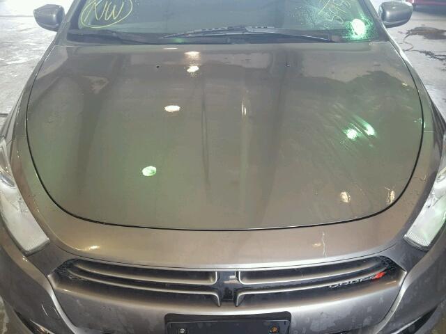 1C3CDFAH3DD215951 - 2013 DODGE DART SE GRAY photo 9