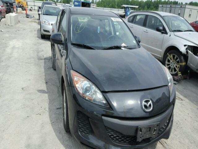 JM1BL1V75C1533245 - 2012 MAZDA 3 BLACK photo 1