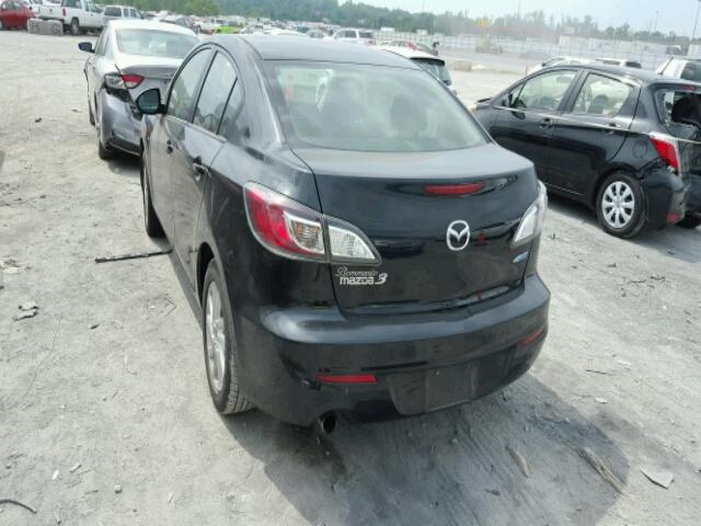 JM1BL1V75C1533245 - 2012 MAZDA 3 BLACK photo 3