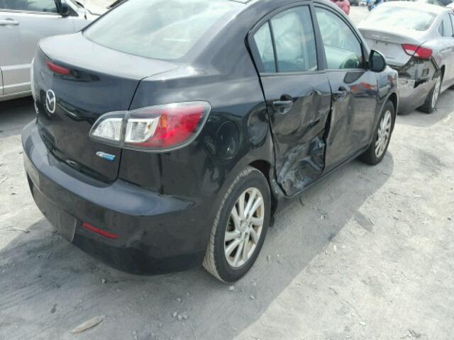 JM1BL1V75C1533245 - 2012 MAZDA 3 BLACK photo 9