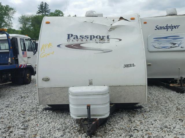 4YDT2452986412139 - 2008 KEYSTONE PASSPORT WHITE photo 5
