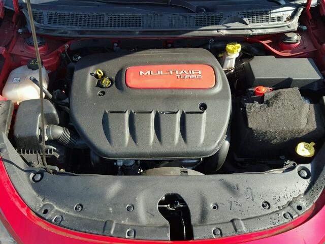 1C3CDFBH0DD641756 - 2013 DODGE DART SXT RED photo 7