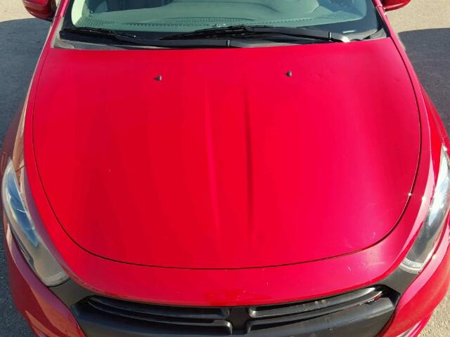 1C3CDFBH0DD641756 - 2013 DODGE DART SXT RED photo 9