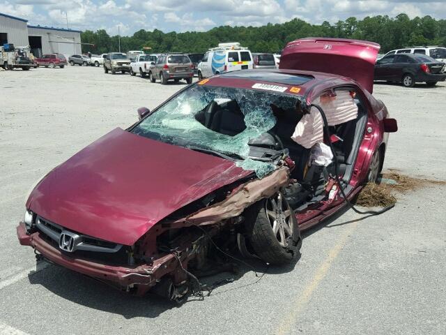 1HGCM66573A100801 - 2003 HONDA ACCORD EX MAROON photo 2