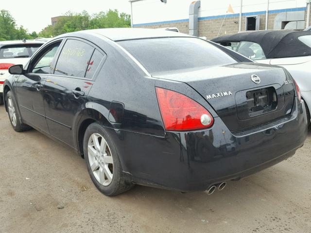 1N4BA41E16C860543 - 2006 NISSAN MAXIMA SE BLACK photo 3