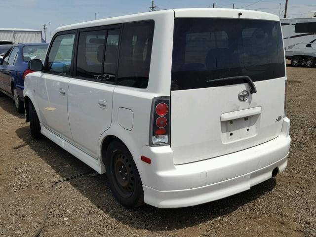 JTLKT334964048795 - 2006 TOYOTA SCION XB თეთრი ფოტო 3