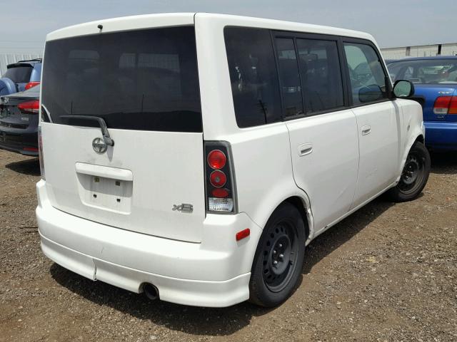 JTLKT334964048795 - 2006 TOYOTA SCION XB თეთრი ფოტო 4