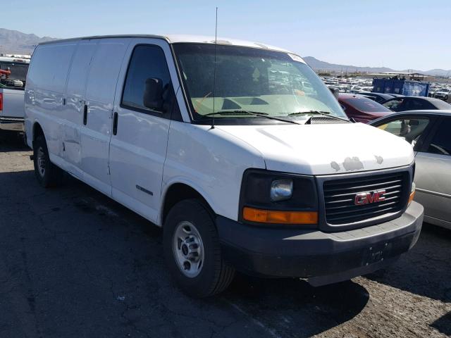 1GTGG29U051144743 - 2005 GMC SAVANA G25 WHITE photo 1