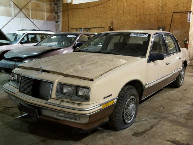 1G4ND54D9JM029734 - 1988 BUICK SKYLARK LI TWO TONE photo 2