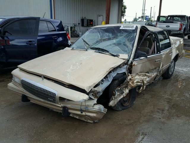 1G4AG55NXP6473487 - 1993 BUICK CENTURY SP GOLD photo 2