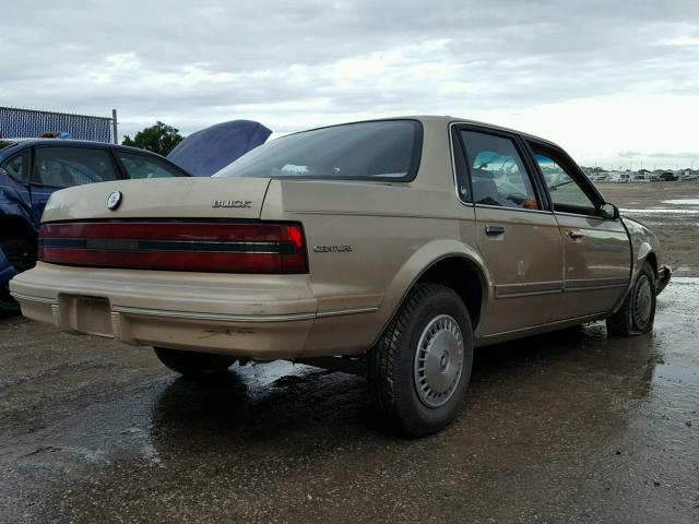 1G4AG55NXP6473487 - 1993 BUICK CENTURY SP GOLD photo 4