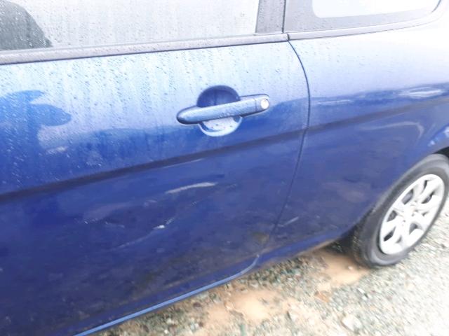 KMHCN35C48U101724 - 2008 HYUNDAI ACCENT BAS BLUE photo 9