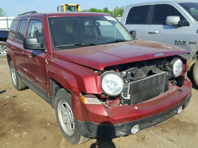 1C4NJPBB9GD726629 - 2016 JEEP PATRIOT SP RED photo 1