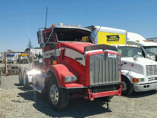 1XKDAP8X3DJ335489 - 2013 KENWORTH CONSTRUCTI RED photo 1