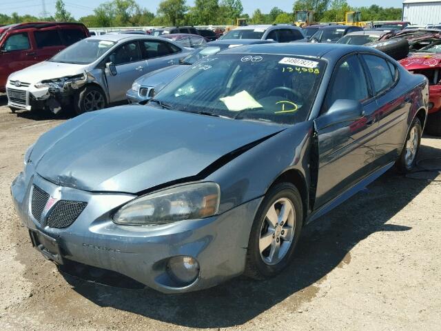 2G2WP552071130943 - 2007 PONTIAC GRAND PRIX BLUE photo 2