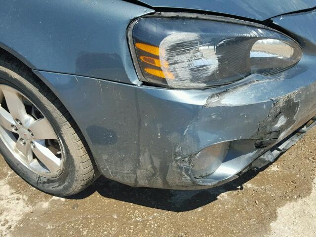 2G2WP552071130943 - 2007 PONTIAC GRAND PRIX BLUE photo 9