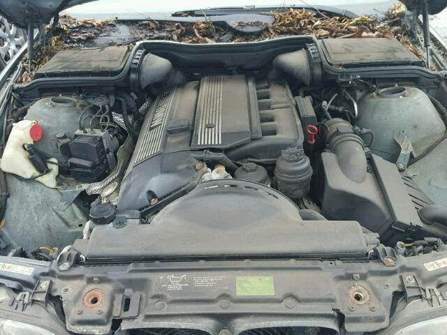 WBADT63462CH97754 - 2002 BMW 530 I AUTO GREEN photo 7