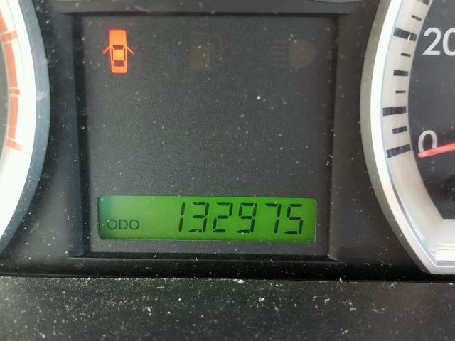 KL1TD56E49B302515 - 2009 CHEVROLET AVEO LS RED photo 8