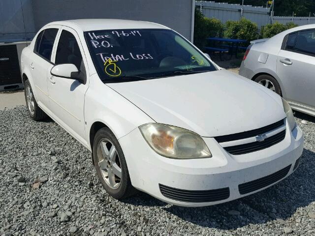 1G1AL55F667623010 - 2006 CHEVROLET COBALT LT WHITE photo 1