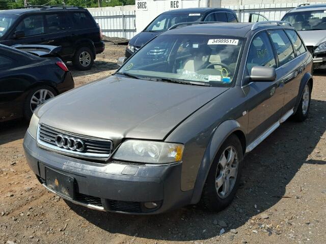 WA1YD64B92N126427 - 2002 AUDI ALLROAD SILVER photo 2