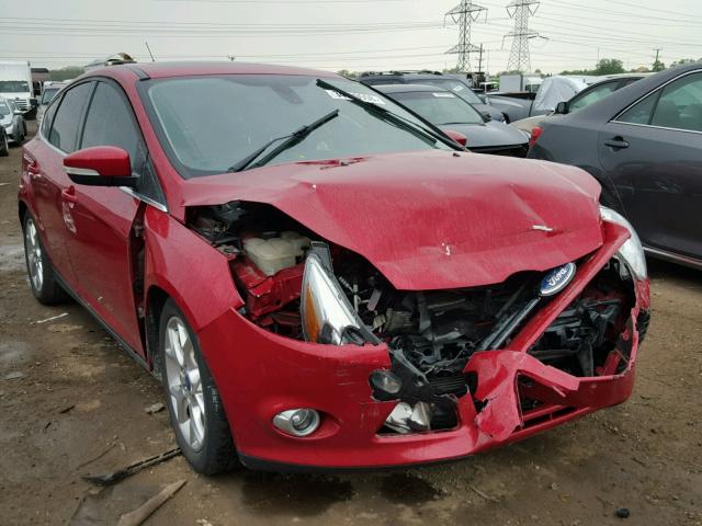 1FAHP3M21CL127120 - 2012 FORD FOCUS SEL RED photo 1