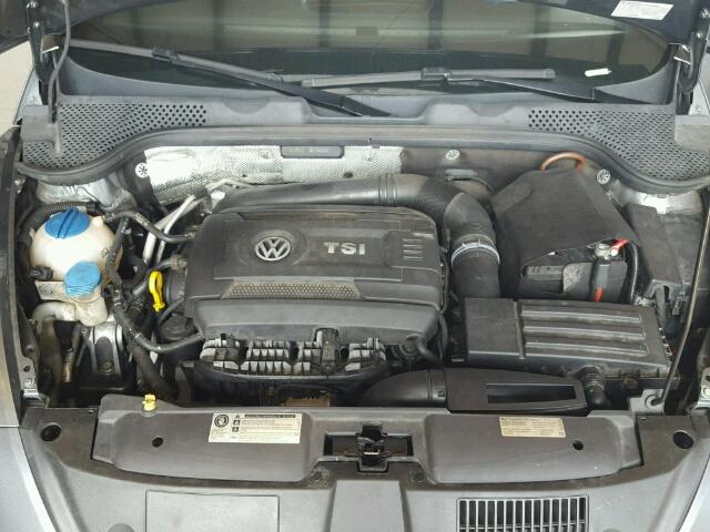 3VWF17AT1EM639465 - 2014 VOLKSWAGEN BEETLE CHARCOAL photo 7