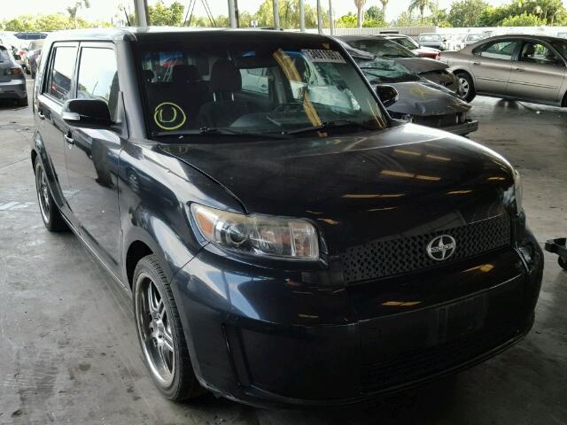 JTLKE50E981001662 - 2008 SCION XB BLACK photo 1