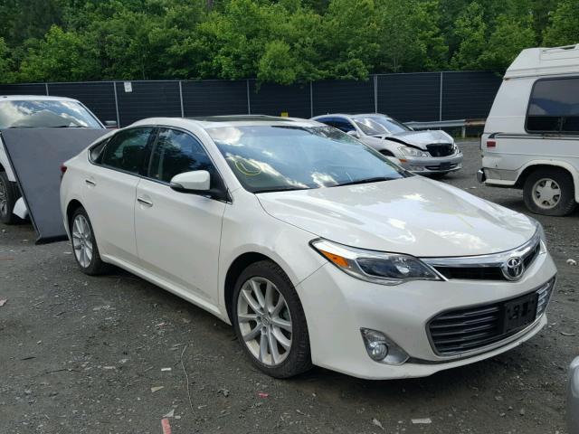 4T1BK1EB0DU076055 - 2013 TOYOTA AVALON BAS WHITE photo 1