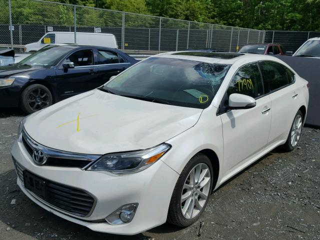 4T1BK1EB0DU076055 - 2013 TOYOTA AVALON BAS WHITE photo 2