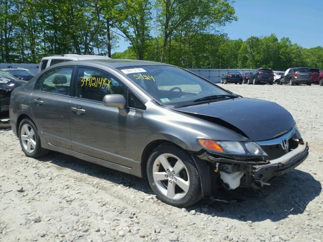 2HGFA16988H304186 - 2008 HONDA CIVIC EXL GRAY photo 1