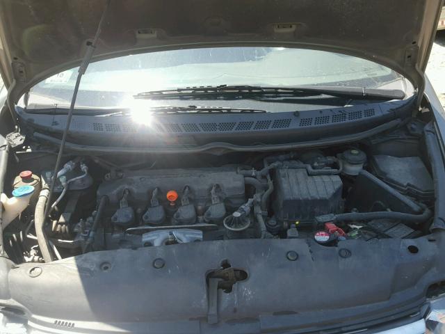 2HGFA16988H304186 - 2008 HONDA CIVIC EXL GRAY photo 7