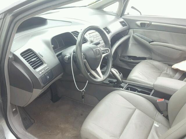 2HGFA16939H317994 - 2009 HONDA CIVIC EXL 灰色 照片 5