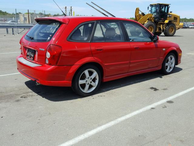 JM1BJ246X31200642 - 2003 MAZDA PROTEGE PR RED photo 4