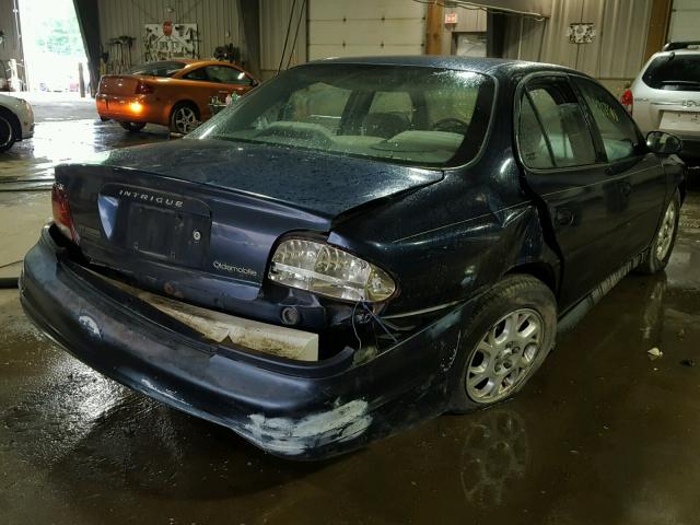1G3WH52HX2F160423 - 2002 OLDSMOBILE INTRIGUE G BLUE photo 4
